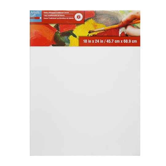 12 Pack: Level 2 Gallery Wrapped Traditional Canvas by Artist's Loft